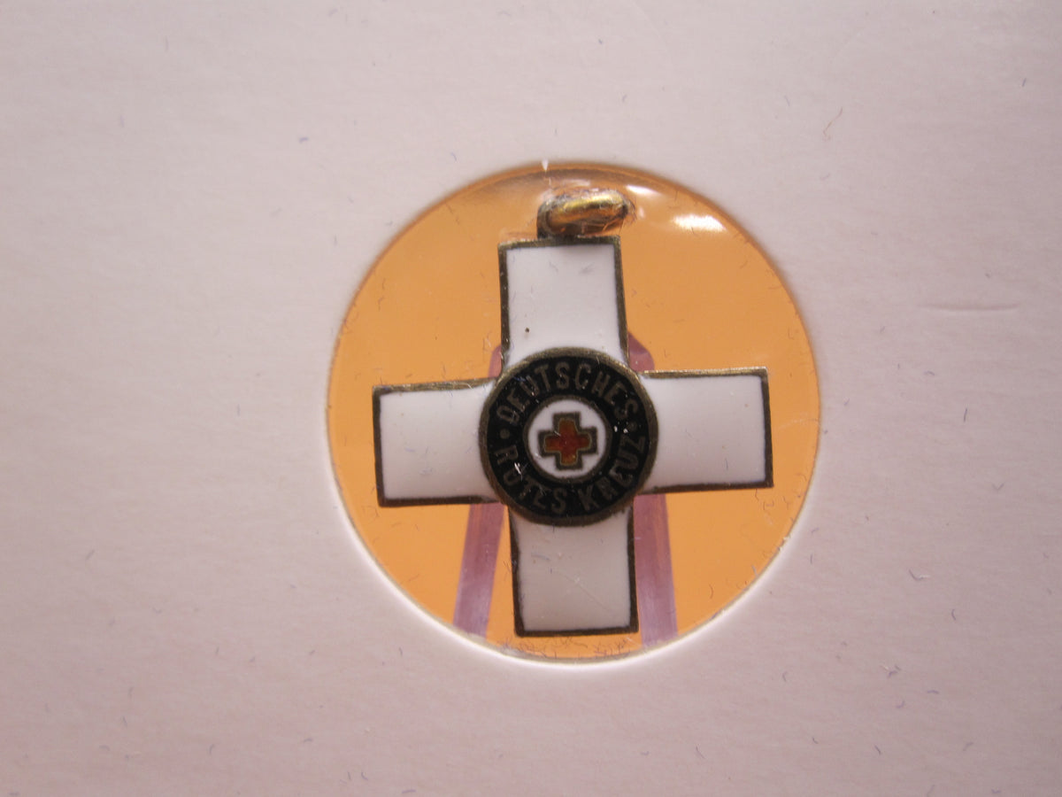 H.W.  -  - Miniatur Ehrenzeichen des deutschen roten Kreuzes 1922