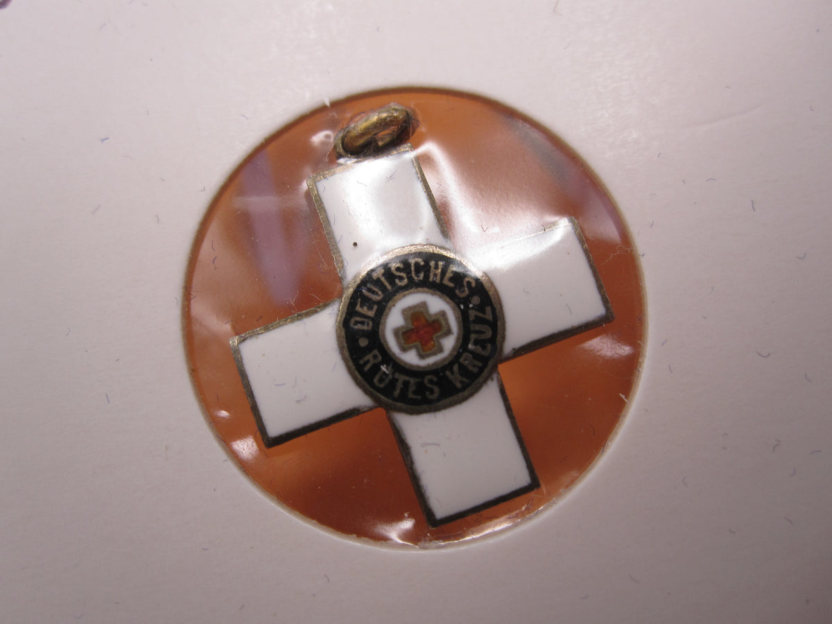 H.W.  -  - Miniatur Ehrenzeichen des deutschen roten Kreuzes 1922