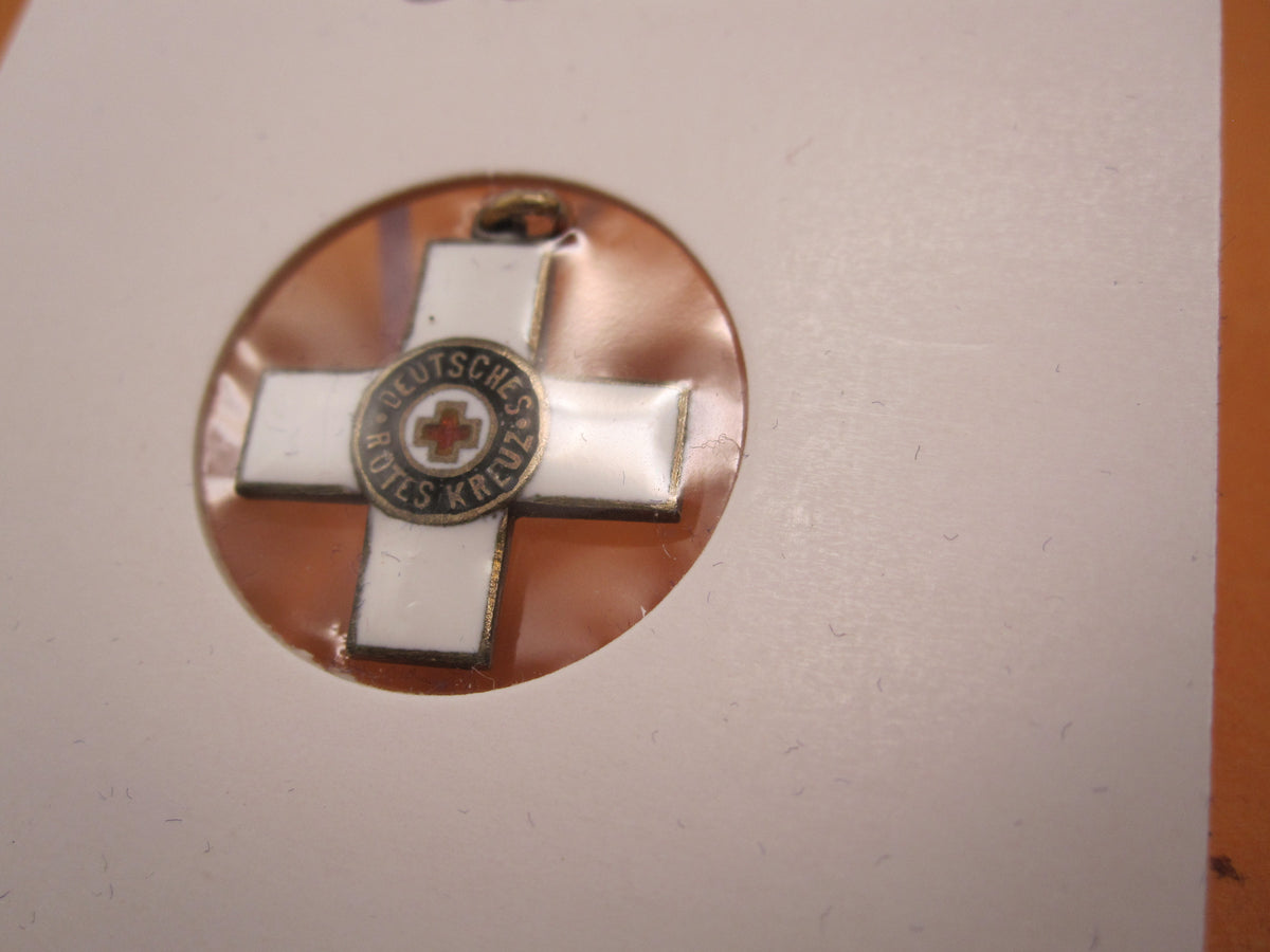 H.W.  -  - Miniatur Ehrenzeichen des deutschen roten Kreuzes 1922