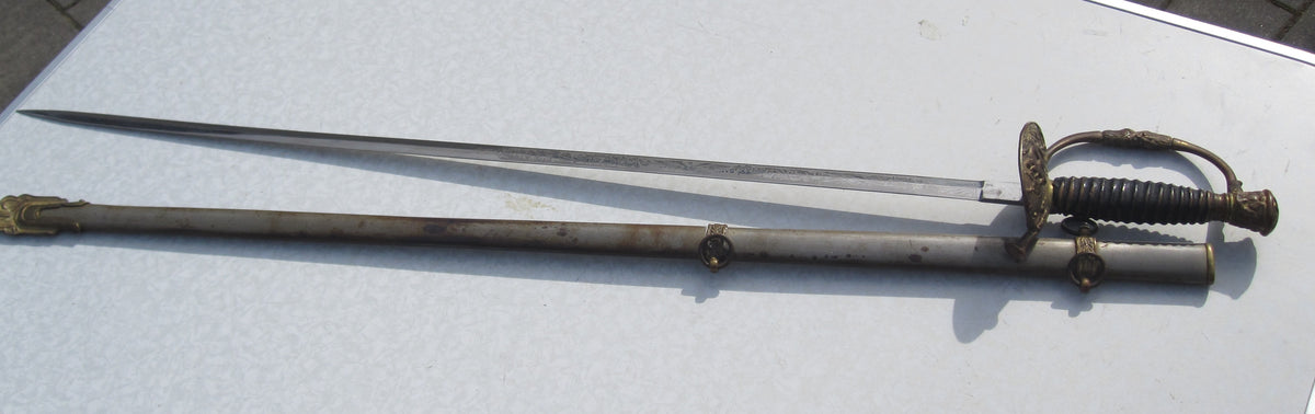 Leichter US Säbel Degen amerikanischer Bürgerkrieg oder spanisch-amerikanischer Krieg