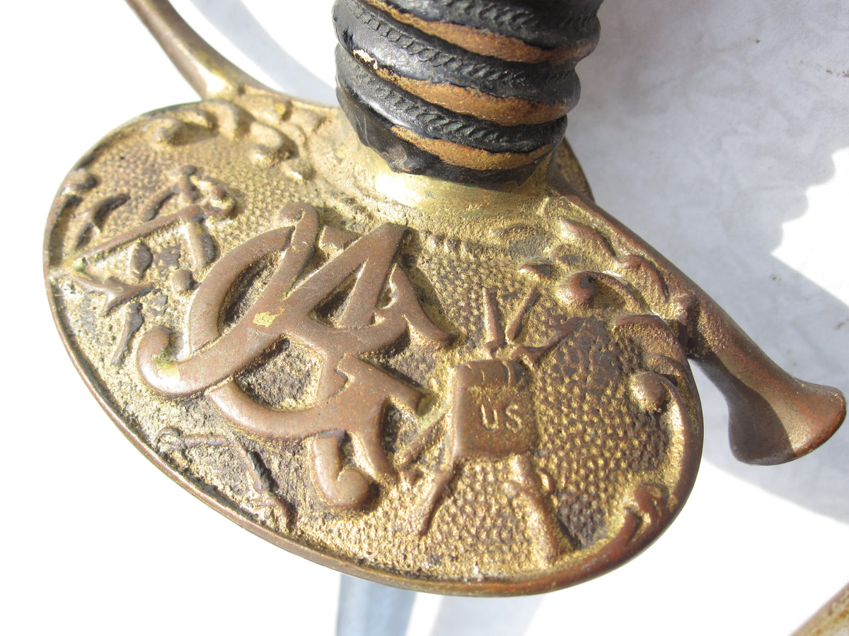 Leichter US Säbel Degen amerikanischer Bürgerkrieg oder spanisch-amerikanischer Krieg