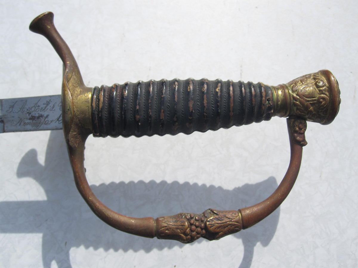 Leichter US Säbel Degen amerikanischer Bürgerkrieg oder spanisch-amerikanischer Krieg