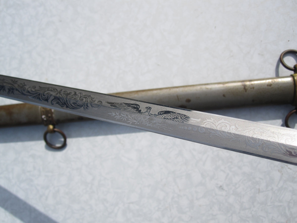 Leichter US Säbel Degen amerikanischer Bürgerkrieg oder spanisch-amerikanischer Krieg