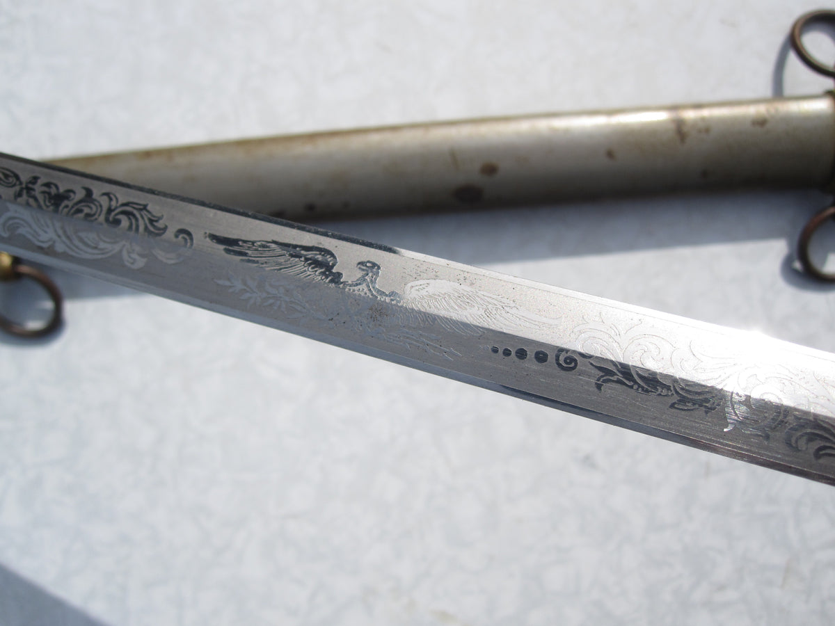 Leichter US Säbel Degen amerikanischer Bürgerkrieg oder spanisch-amerikanischer Krieg