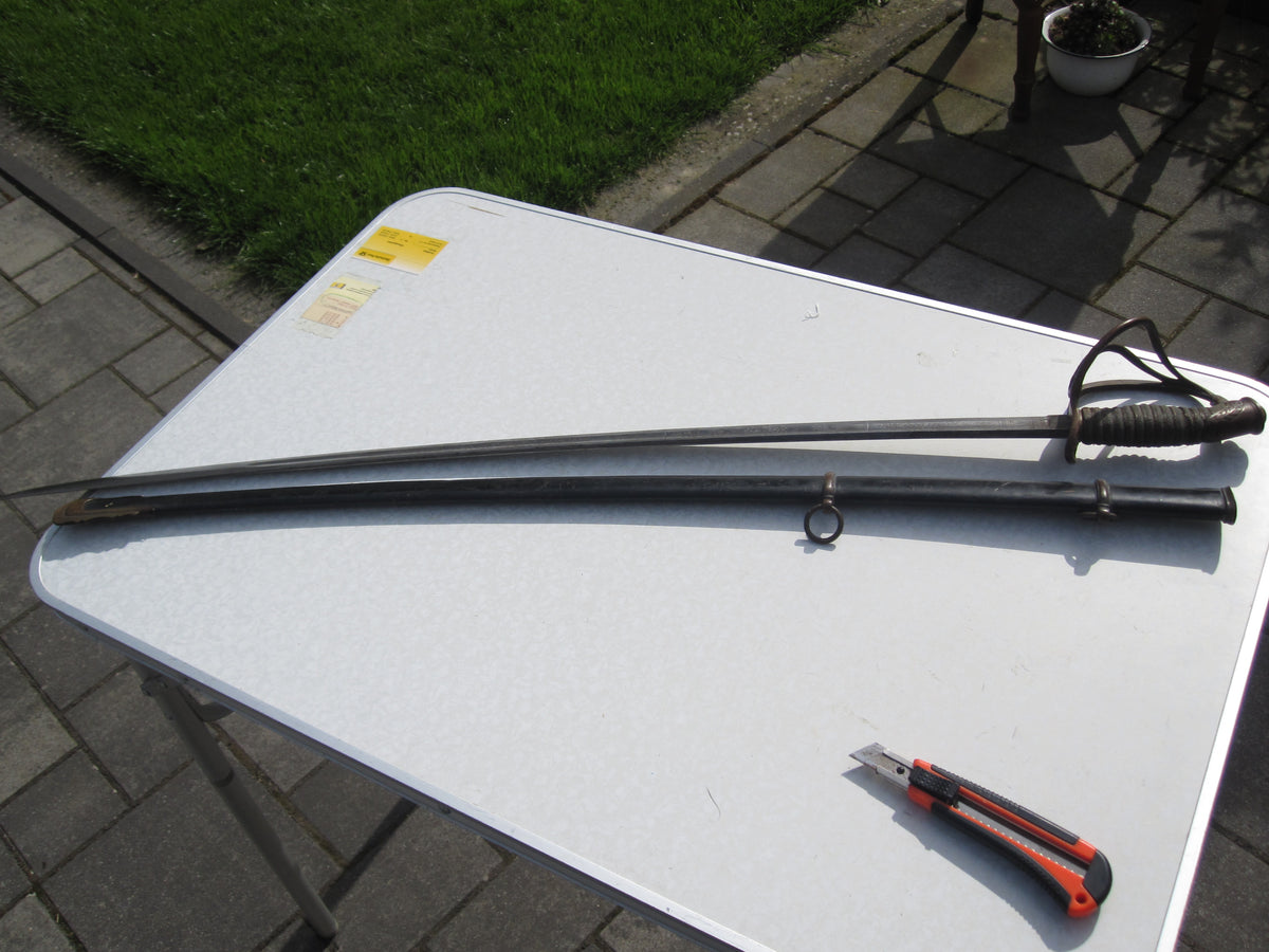 Schwerer US Kavalleriesäbel amerikanischer Bürgerkrieg M1860