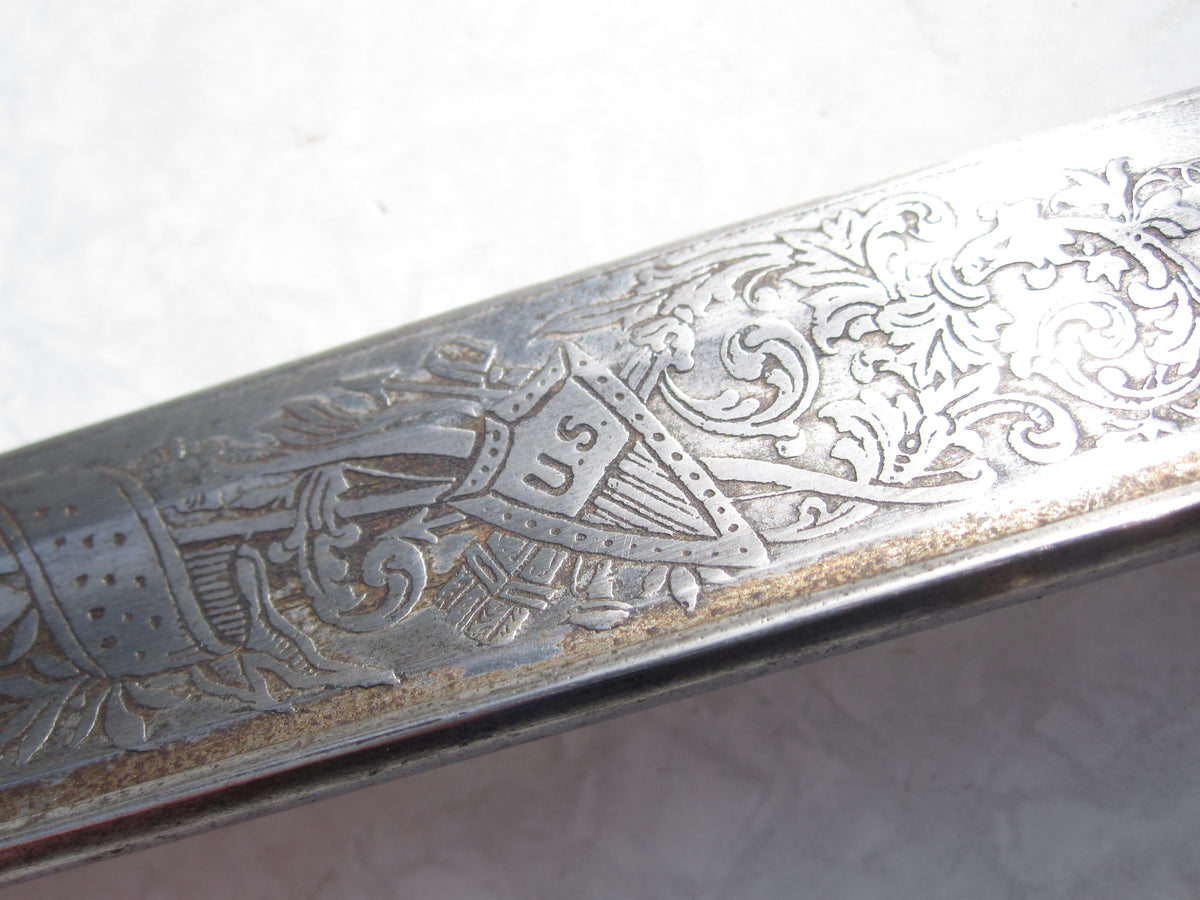 Schwerer US Kavalleriesäbel amerikanischer Bürgerkrieg M1860