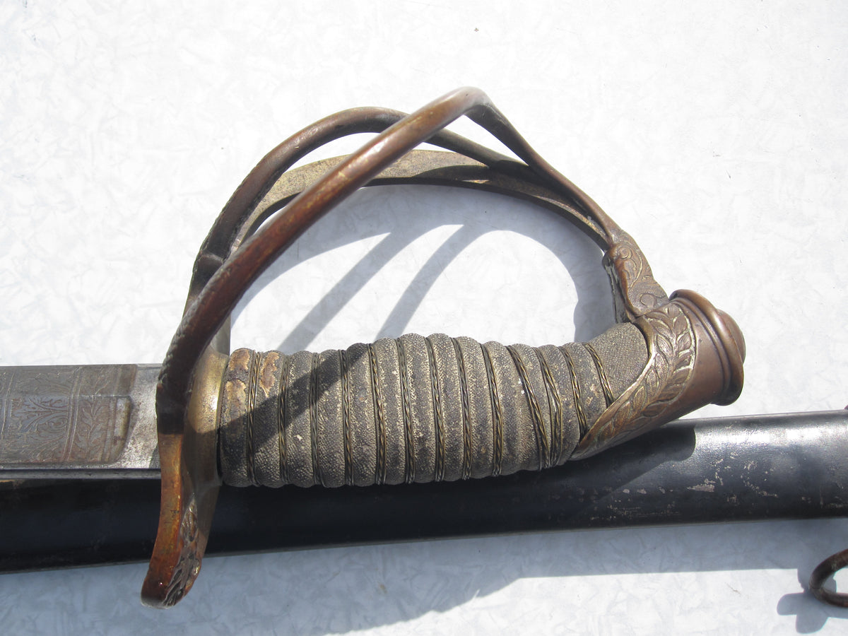 Schwerer US Kavalleriesäbel amerikanischer Bürgerkrieg M1860