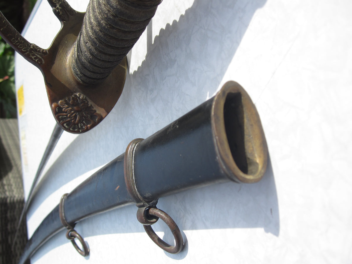 Schwerer US Kavalleriesäbel amerikanischer Bürgerkrieg M1860