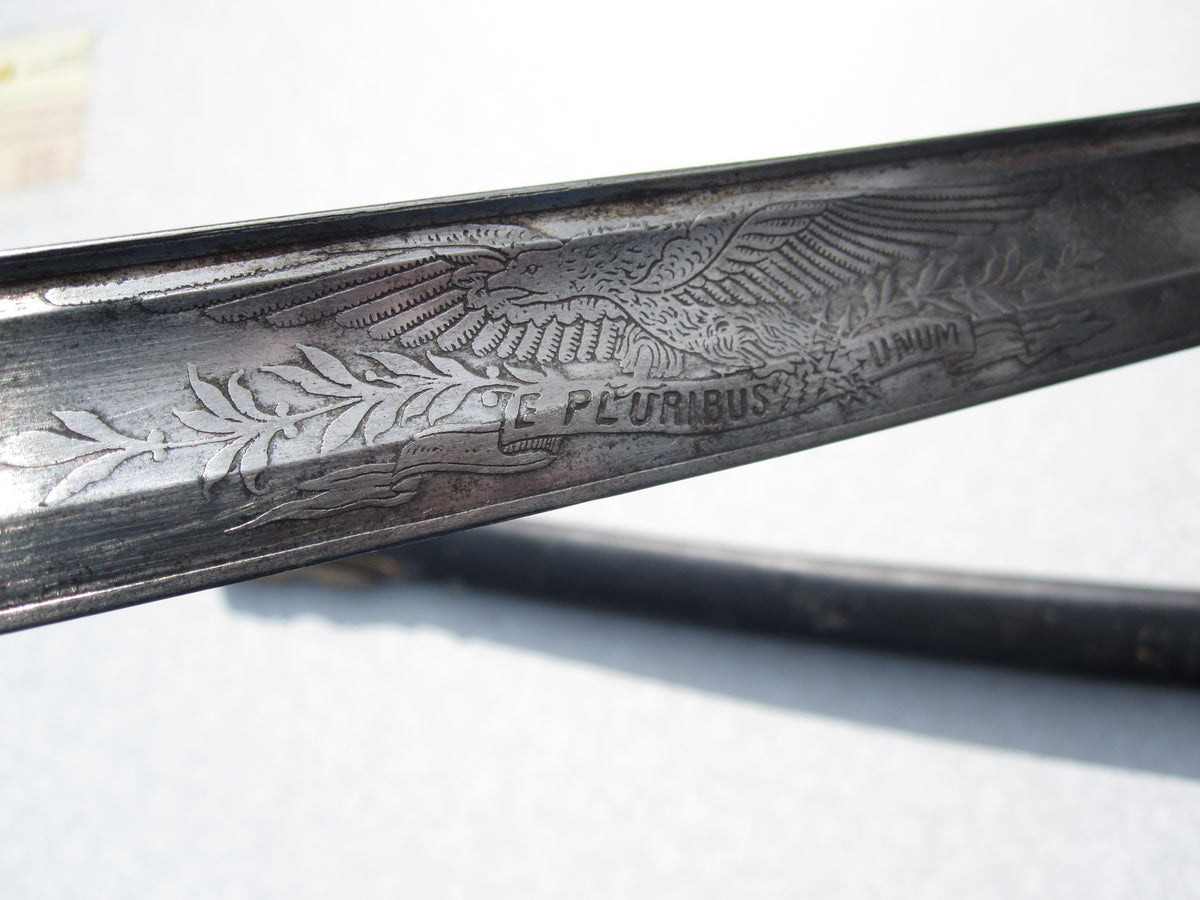 Schwerer US Kavalleriesäbel amerikanischer Bürgerkrieg M1860