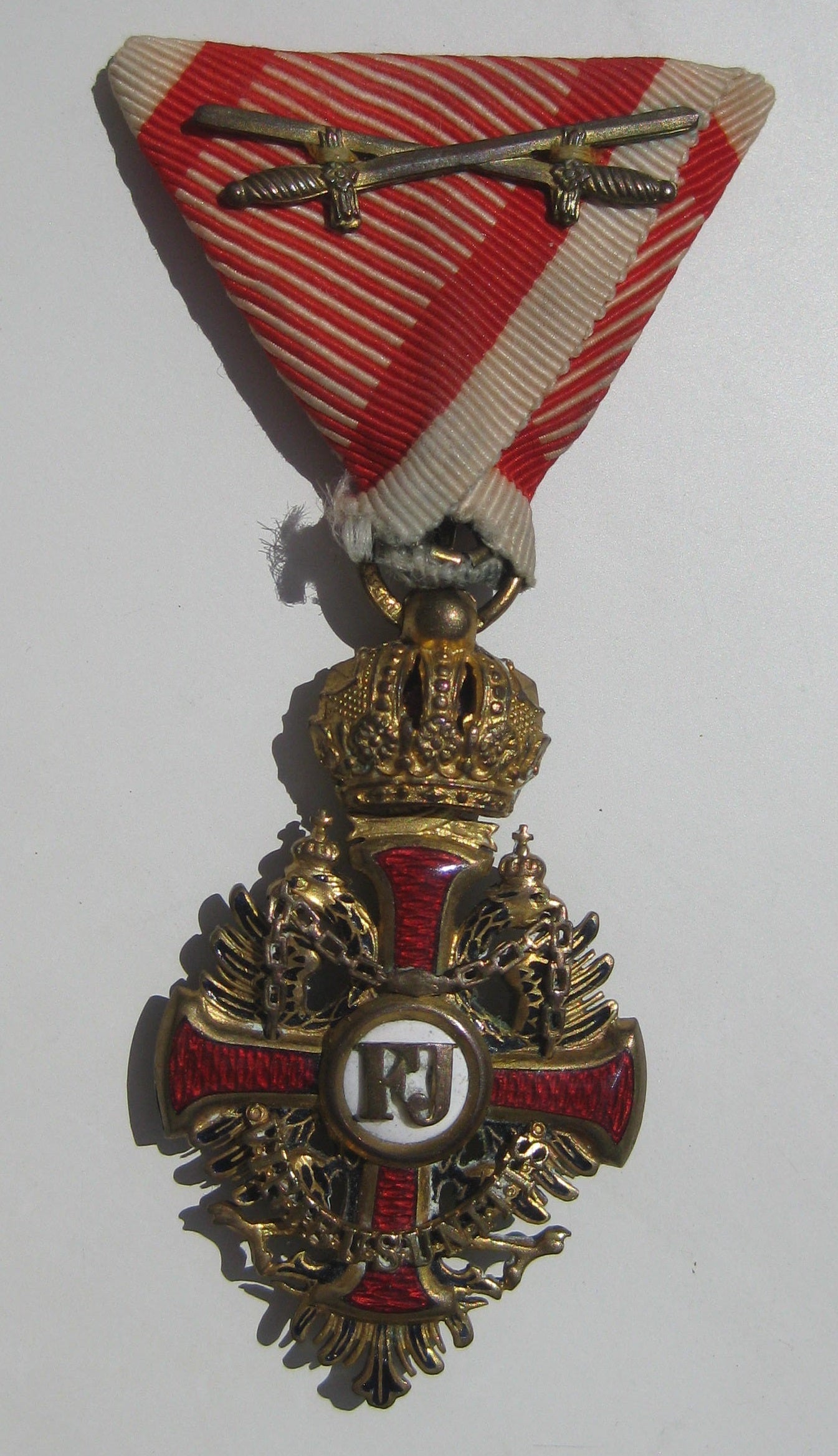 H.W. Österreich Ritterkreuz Franz Joseph Orden VIRIBUS UNITIS
