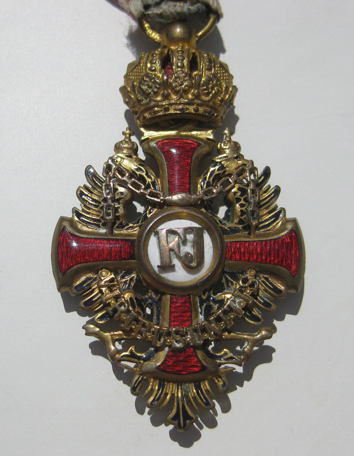 H.W. Österreich Ritterkreuz Franz Joseph Orden VIRIBUS UNITIS