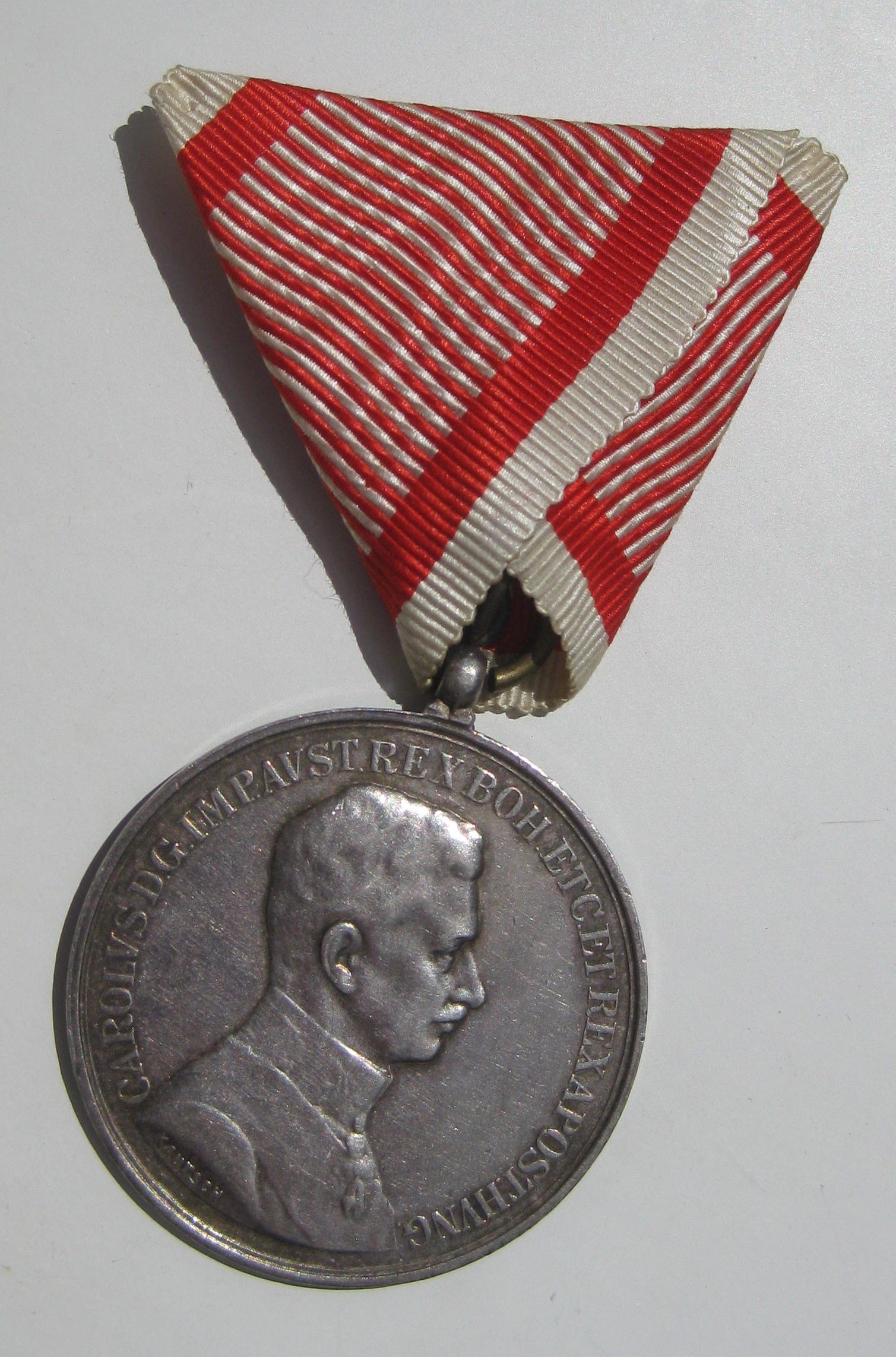 H.W. Medaille Österreich 1914 Große silberne Tapferkeitsmedaille
