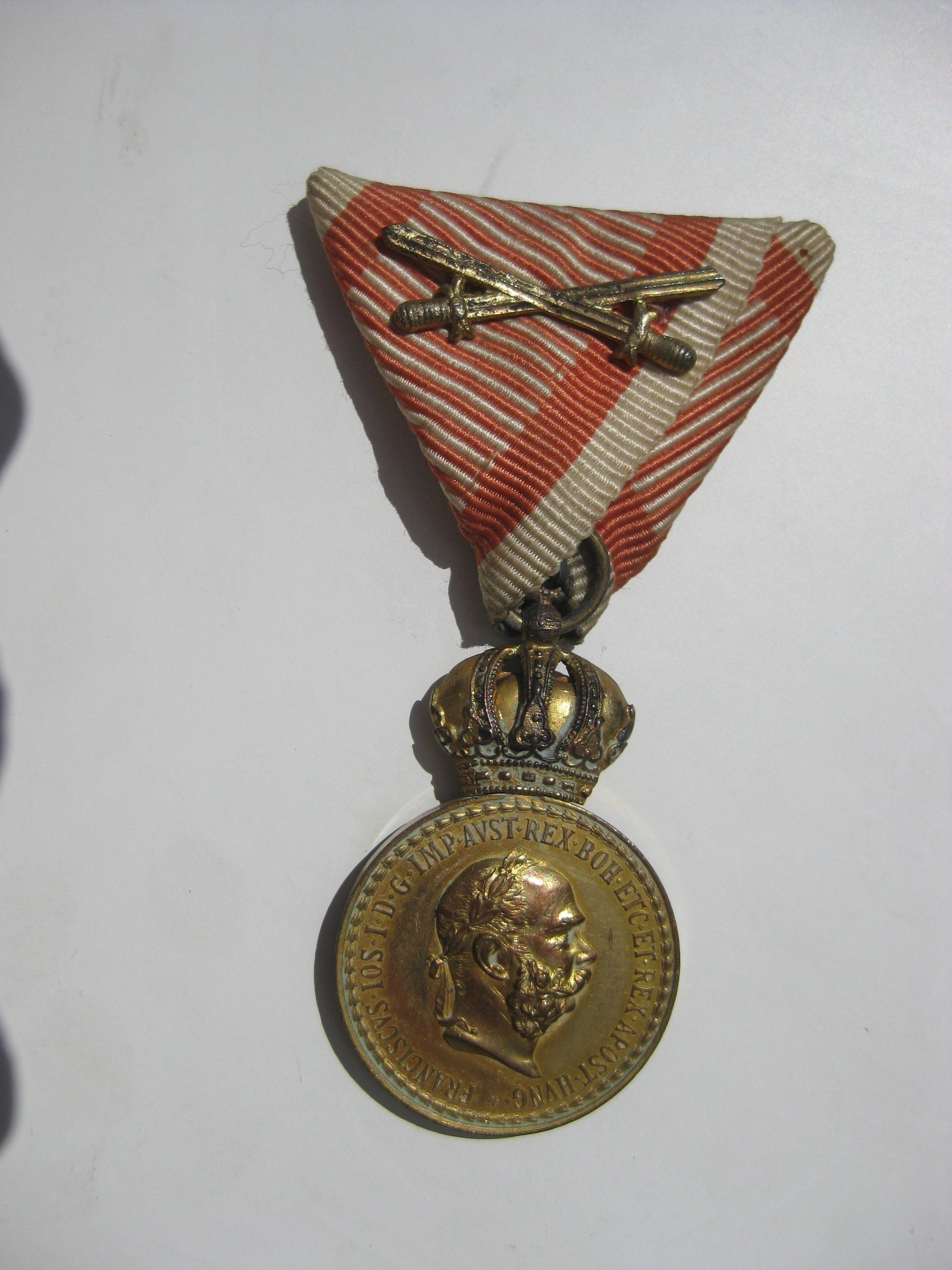 H.W. Militärverdienstmedaille Signum Laudis in Bronze / vergoldet Österreich