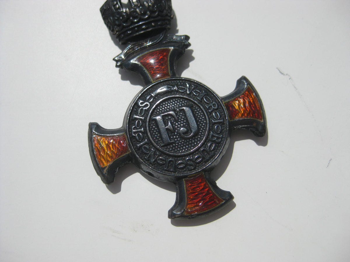 H.W. -   -  Österreich 1849 silbernes Verdienstkreuz