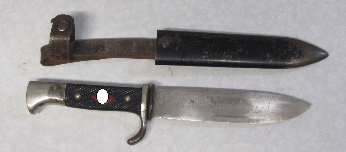 Fahrtenmesser der Hitlerjugend HJ-Dolch Hersteller: WKC