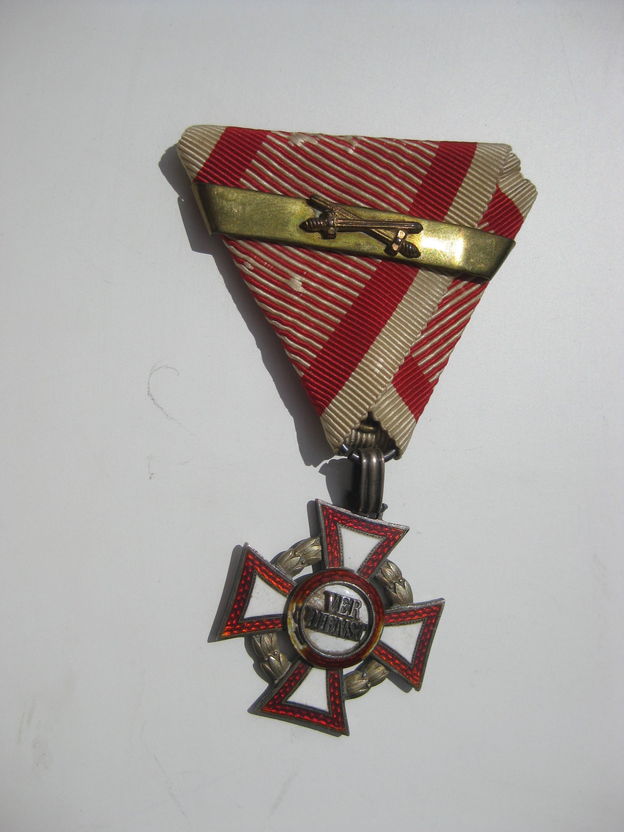H.W. Österreich 1914 Militärverdienstkreuz 3.Klasse in Silber
