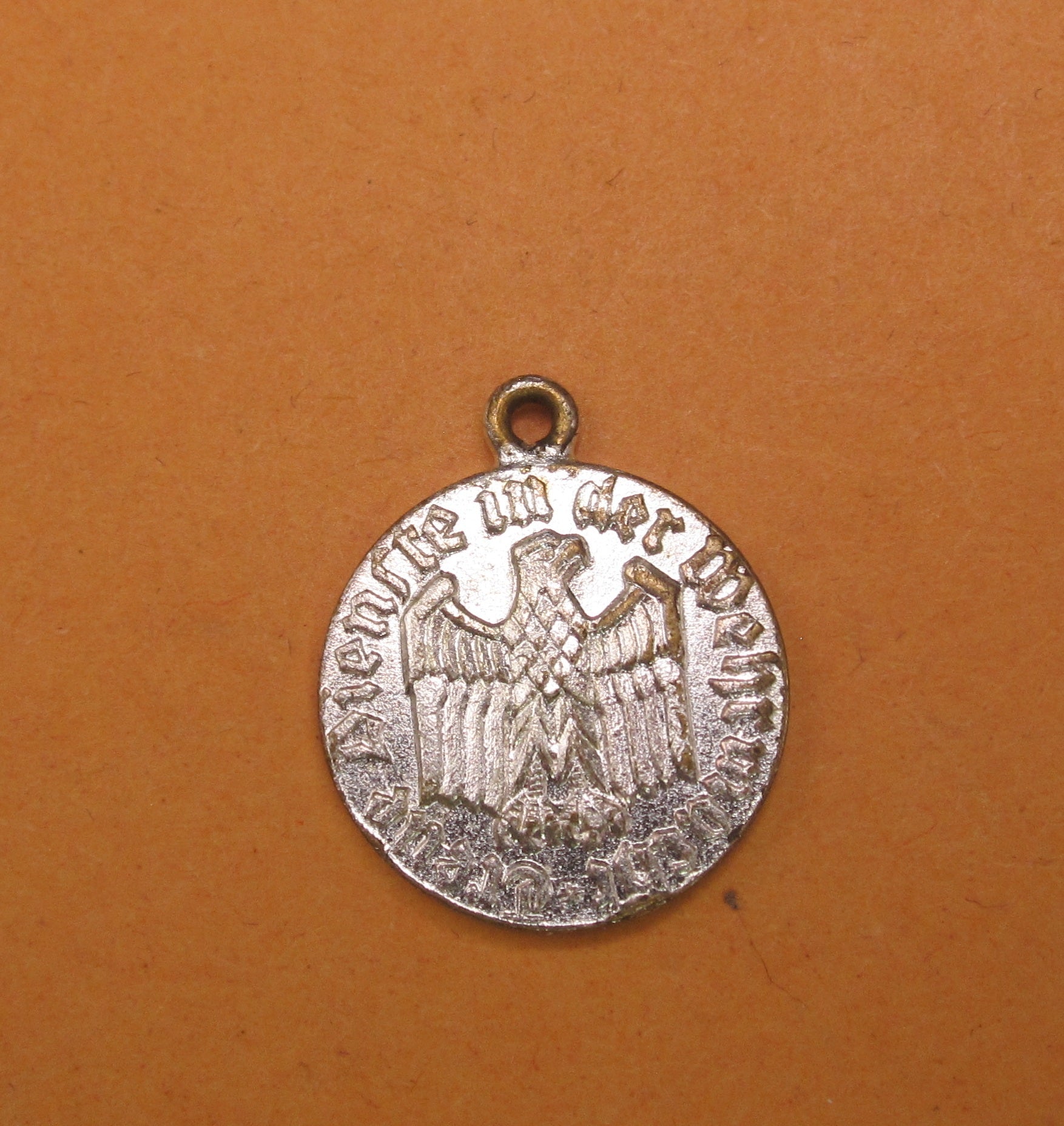 H.W.  -  - Miniatur Dienstauszeichnung der Wehrmacht für 4 Jahre Modell / Ausführung 1957