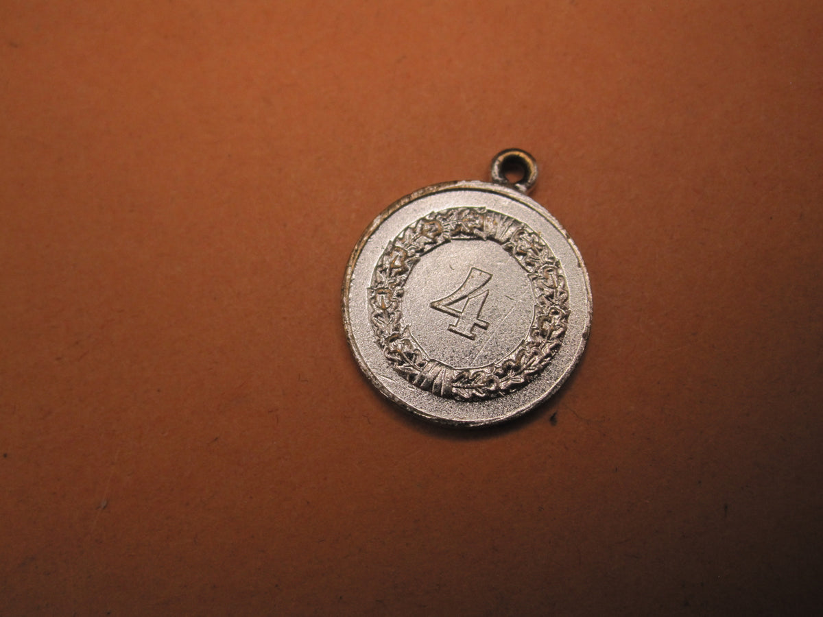 H.W.  -  - Miniatur Dienstauszeichnung der Wehrmacht für 4 Jahre Modell / Ausführung 1957