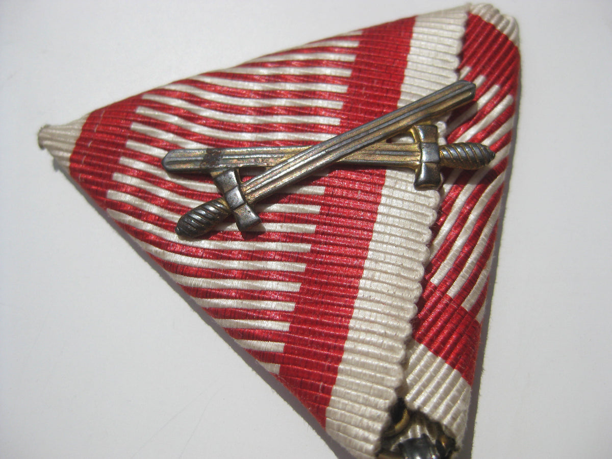 H.W. Österreich 1914 Militärverdienstkreuz 3.Klasse in Silber  SELTENE VARIANTE