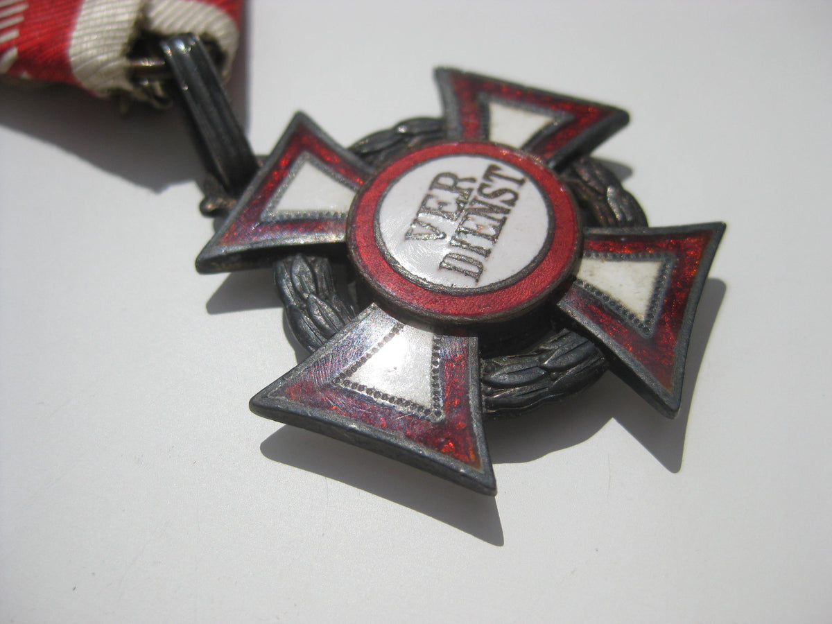 H.W. Österreich 1914 Militärverdienstkreuz 3.Klasse in Silber  SELTENE VARIANTE