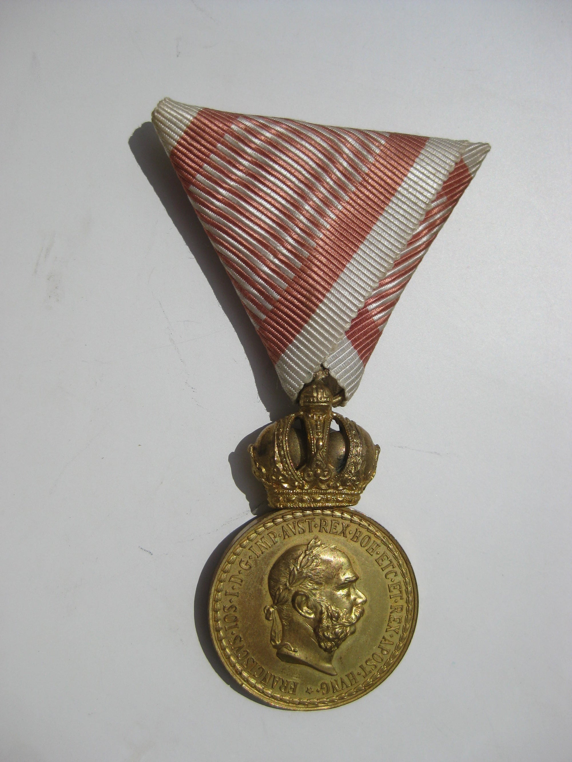 H.W. Militärverdienstmedaille Signum Laudis in Bronze / vergoldet Österreich