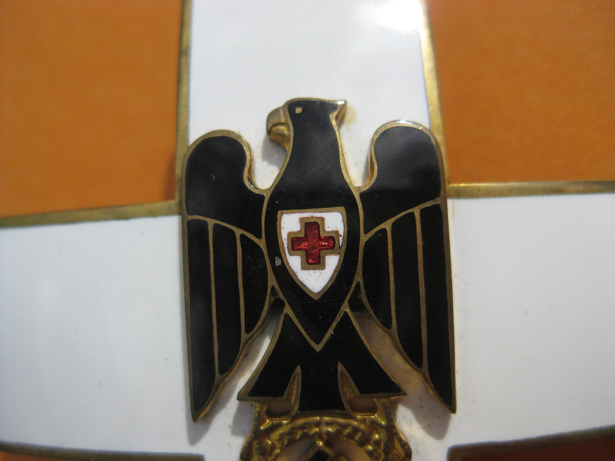 Orden Rotes Kreuz Ehrenzeichen 2.Stufe 1937 Steckkreuz (DRK) 100% verliehenes ORIGINALSTÜCK!!!!