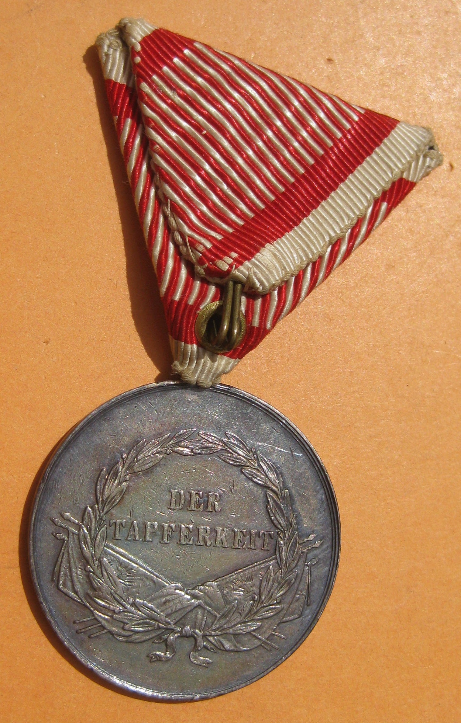 H.W. Medaille Österreich 1914 Große silberne Tapferkeitsmedaille