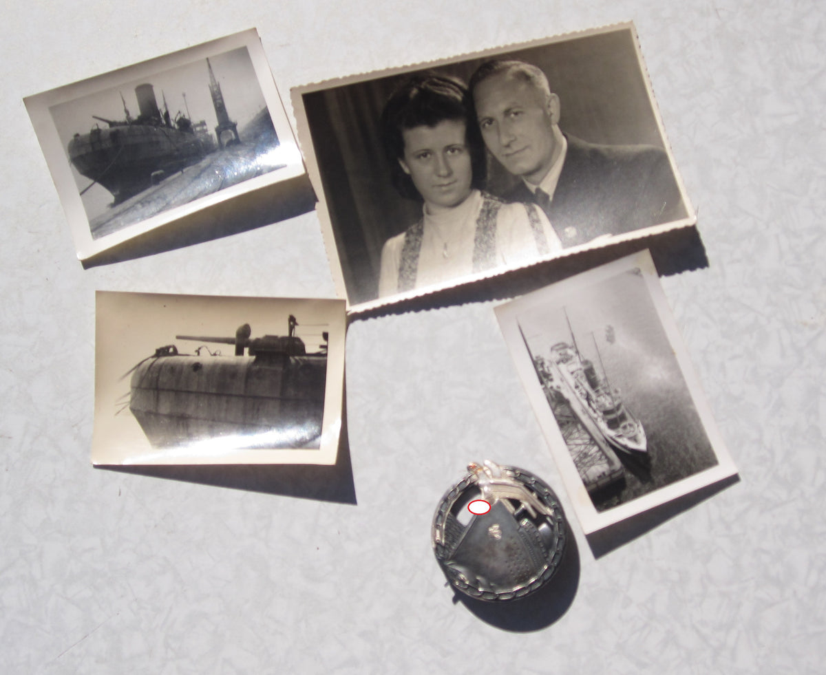 Blockadebrecherkriegsabzeichen Buntmetall Reenactement