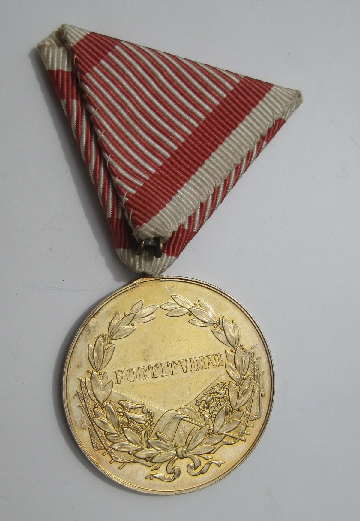 H.W. Medaille Österreich 1914 goldene Tapferkeitsmedaille