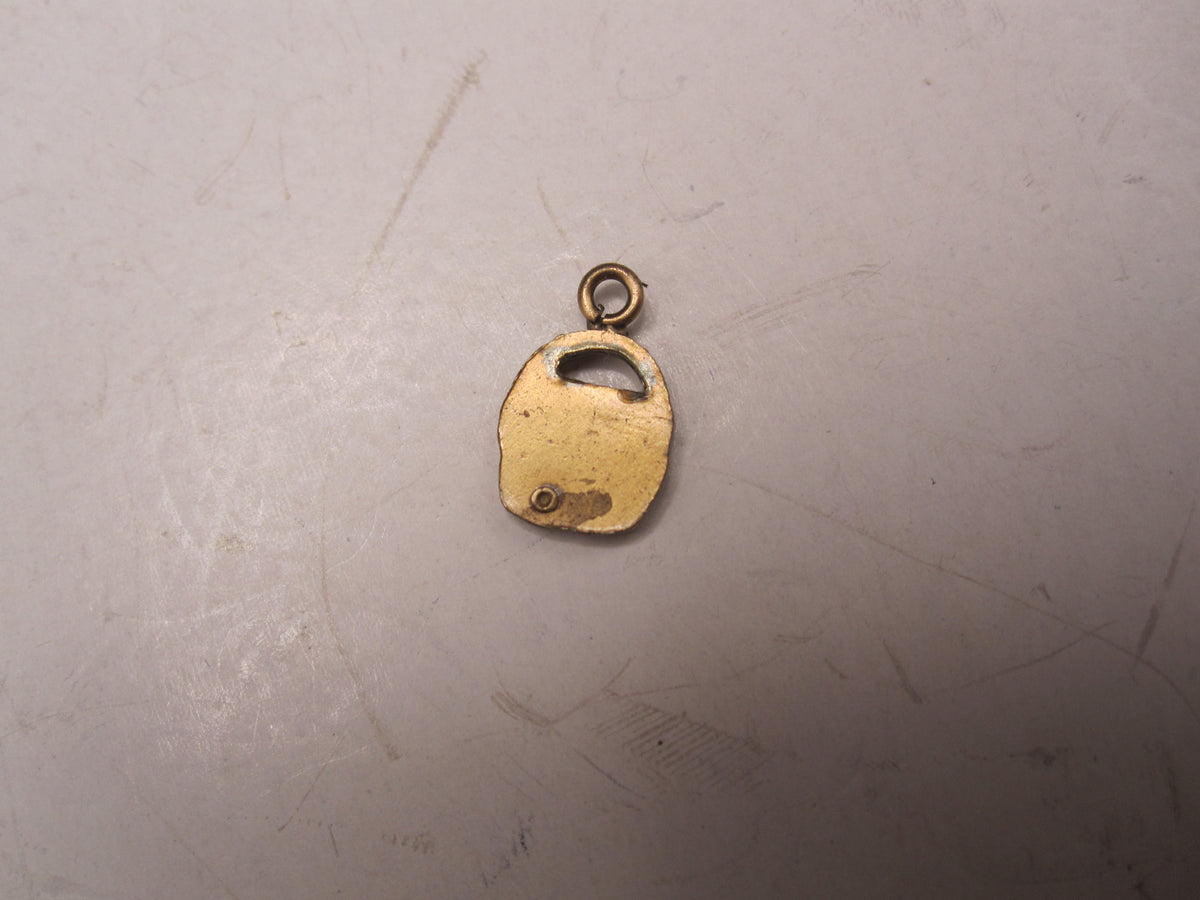 H.W.  -  - Miniatur Panzerkampfabzeichen der Wehrmacht in Bronze mit Einsatzzahl 100 Modell / Ausführung 1957