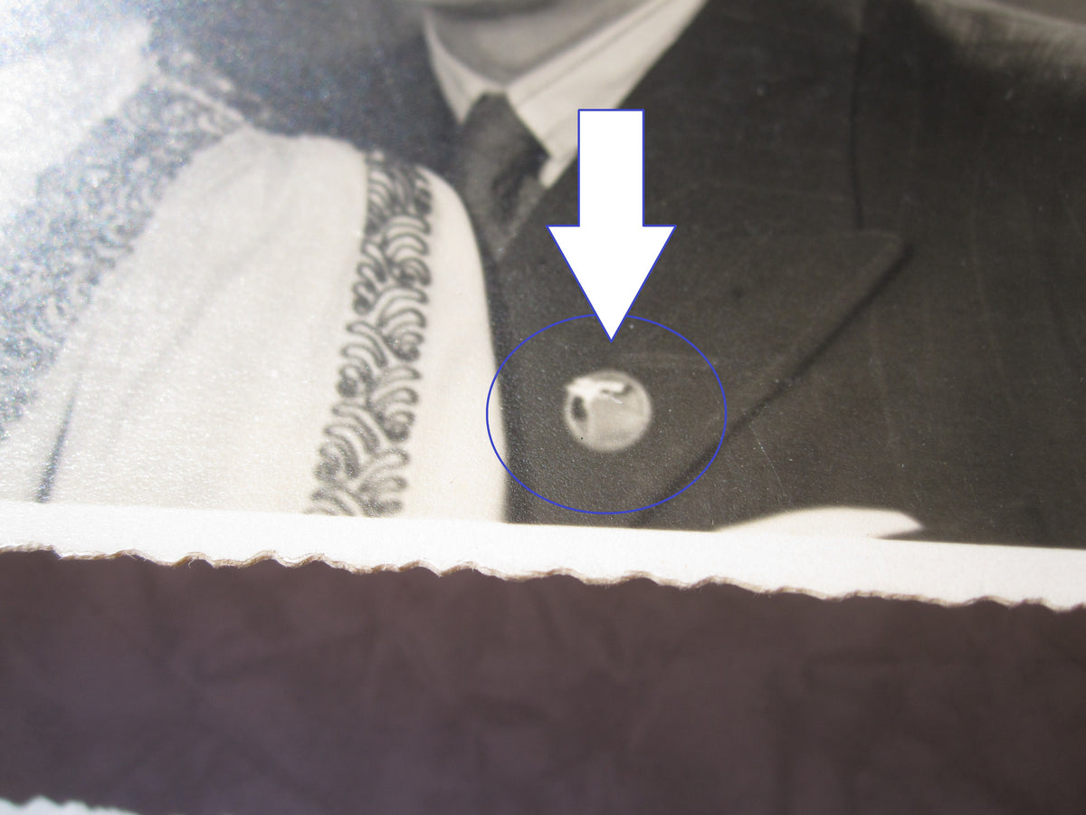 Blockadebrecherkriegsabzeichen Buntmetall Reenactement