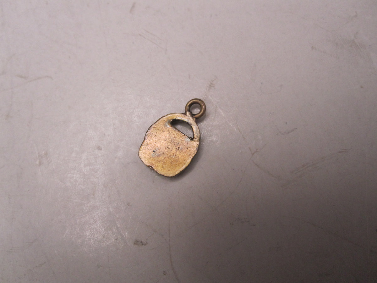 H.W.  -  - Miniatur Panzerkampfabzeichen der Wehrmacht in Bronze mit Einsatzzahl 25 Modell / Ausführung 1957