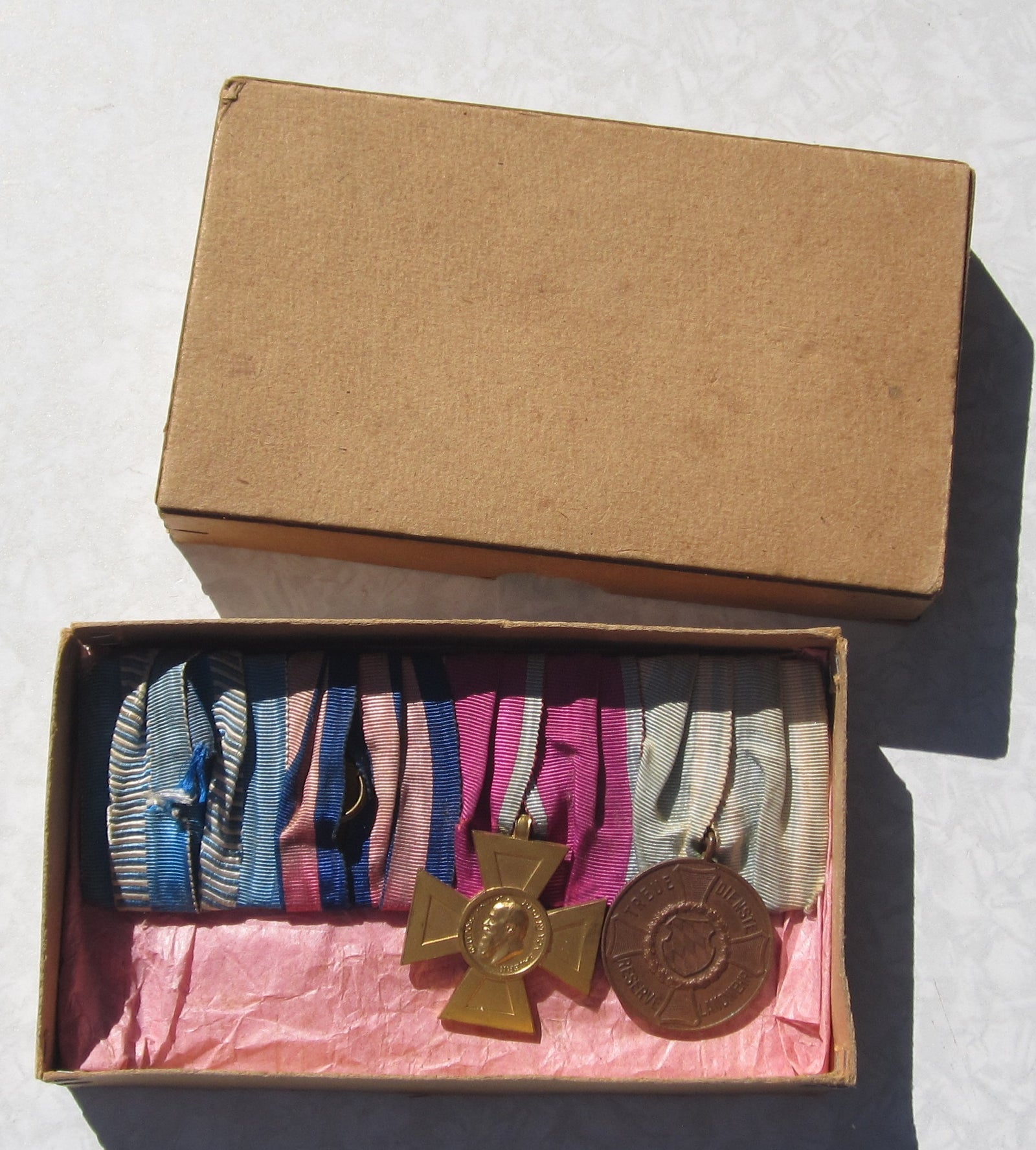 4er Ordensspange Bayern u.a. heiliger Michael