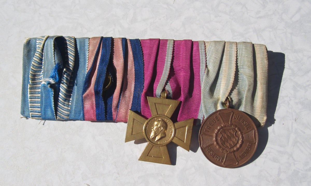 4er Ordensspange Bayern u.a. heiliger Michael