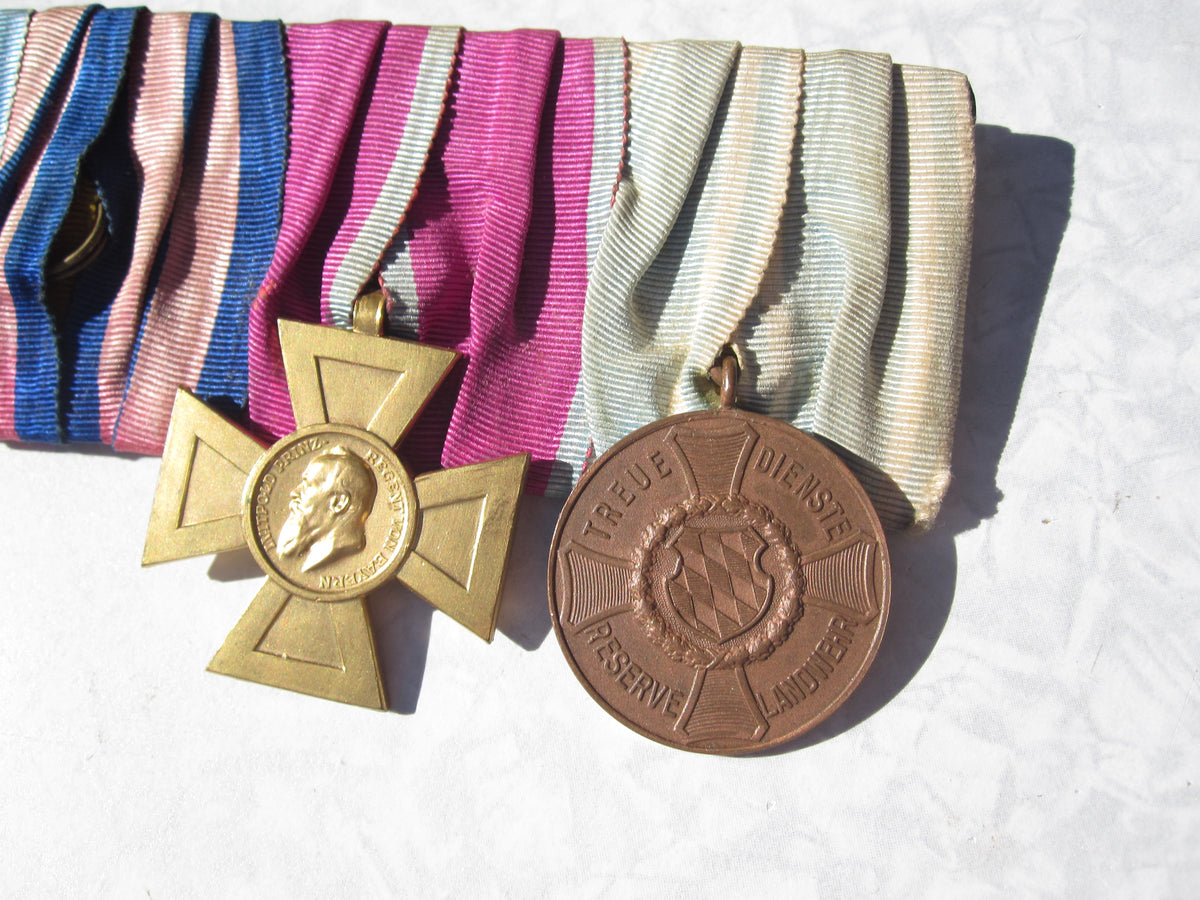 4er Ordensspange Bayern u.a. heiliger Michael