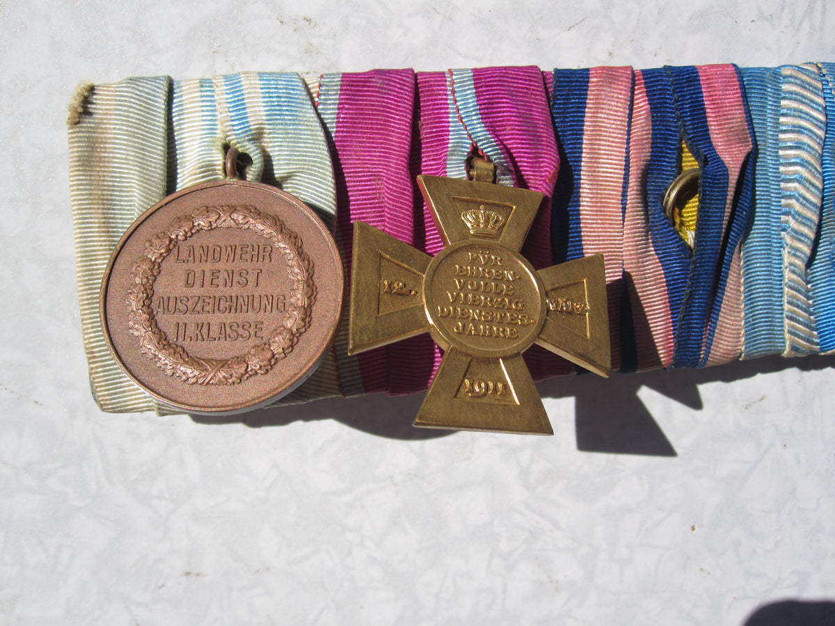 4er Ordensspange Bayern u.a. heiliger Michael