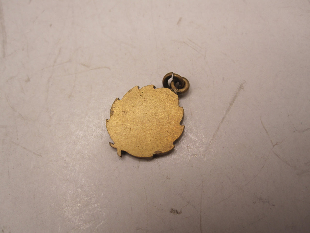 H.W.  -  - Miniatur Kraftfahrbewährungsabzeichen der Wehrmacht in Bronze Modell / Ausführung 1957