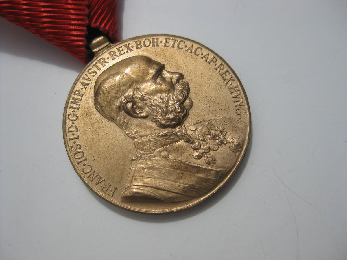 H.W. Militärverdienstmedaille Signum Memoriae in Bronze Österreich 1898
