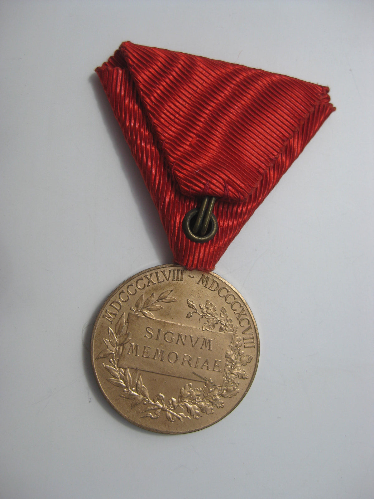 H.W. Militärverdienstmedaille Signum Memoriae in Bronze Österreich 1898