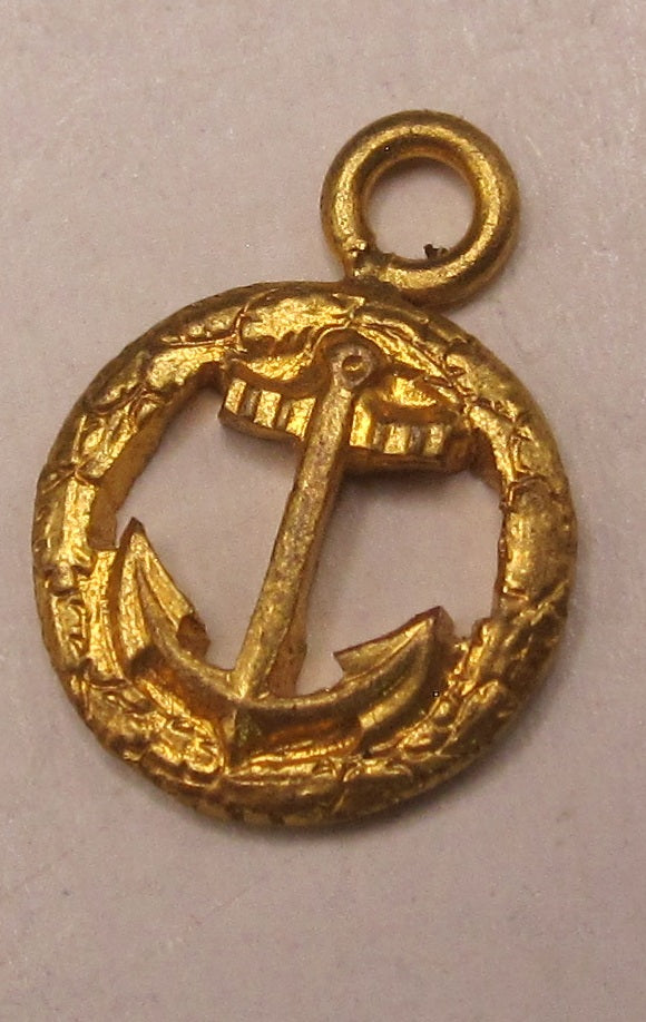 H.W.  -  - Miniatur Ehrentafelspange der Kriegsmarine Modell / Ausführung 1957