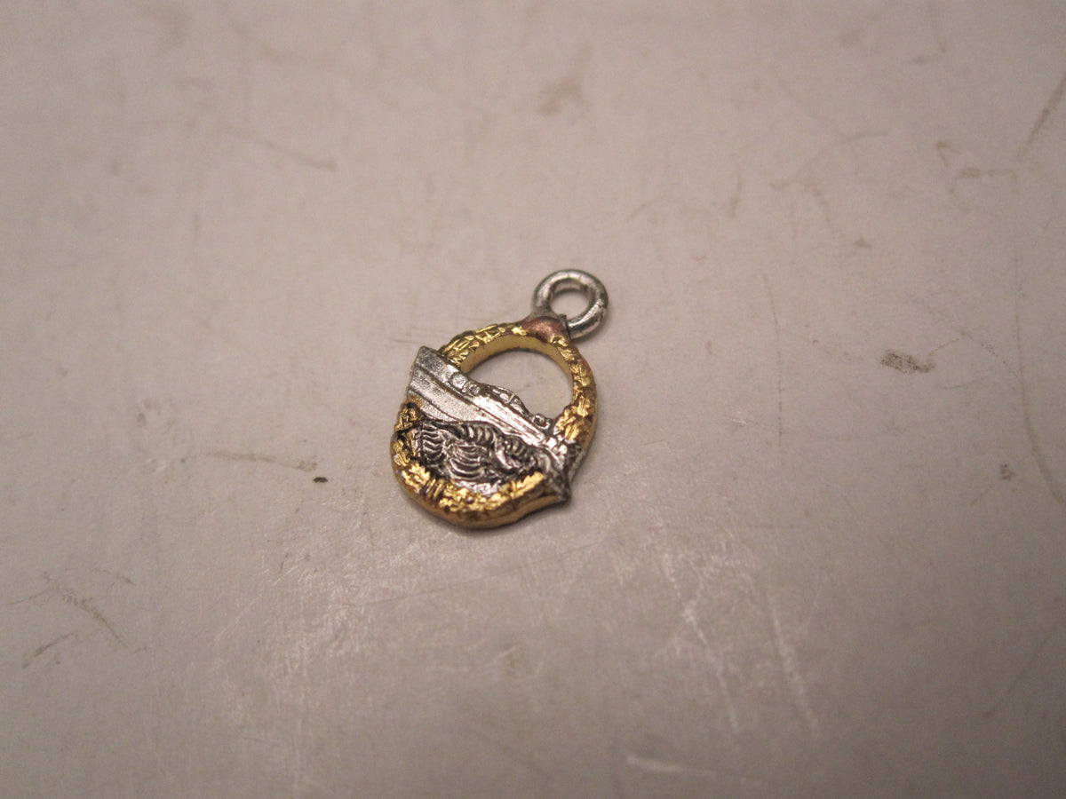 H.W.  -  - Miniatur Schnellbootkriegsabzeichen der Kriegsmarine Modell / Ausführung 1957