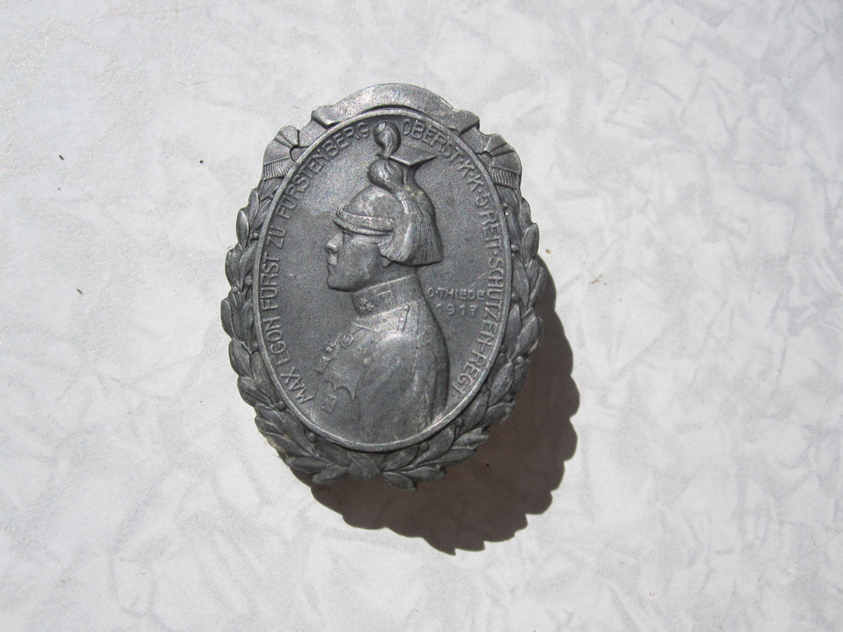 Erinnerungsabzeichen an Fürst Max Egon von Fürstenberg Österreich