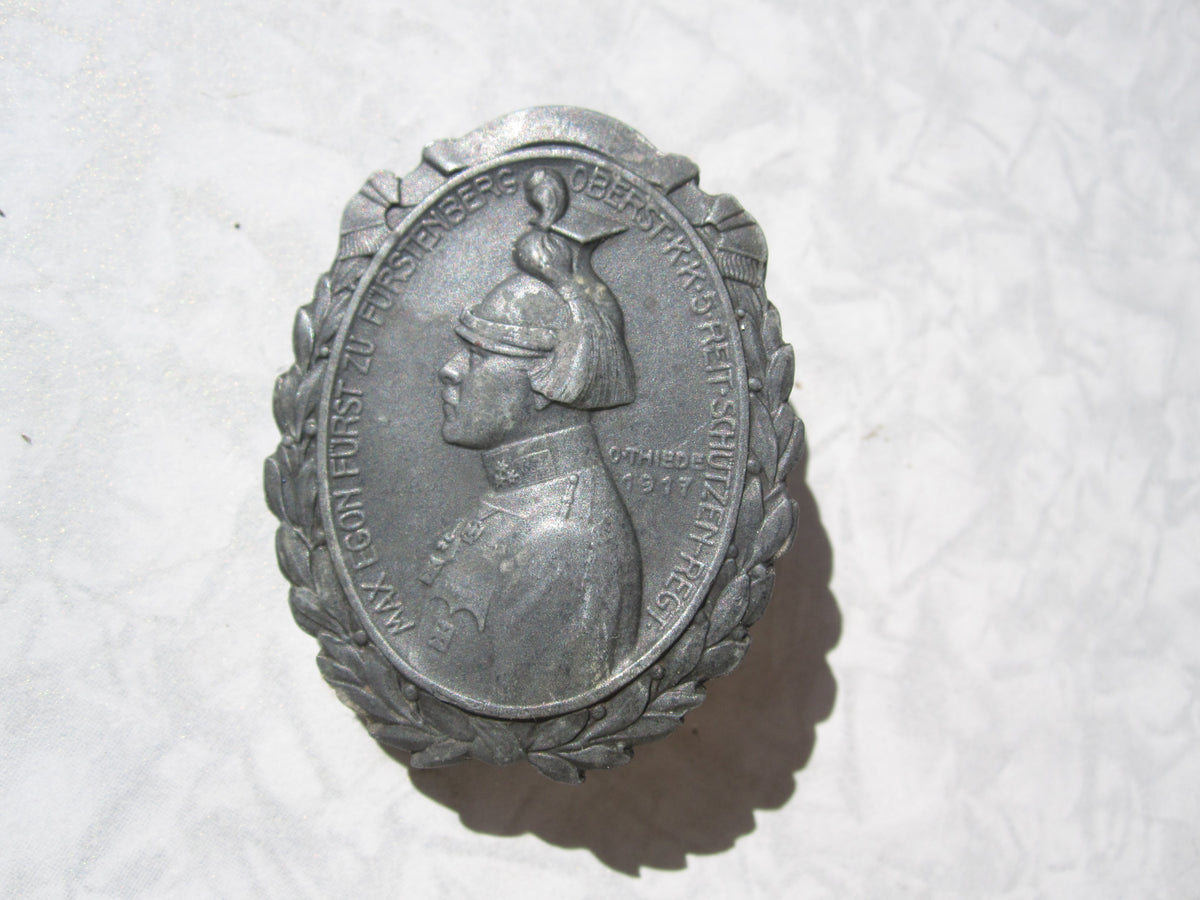 Erinnerungsabzeichen an Fürst Max Egon von Fürstenberg Österreich