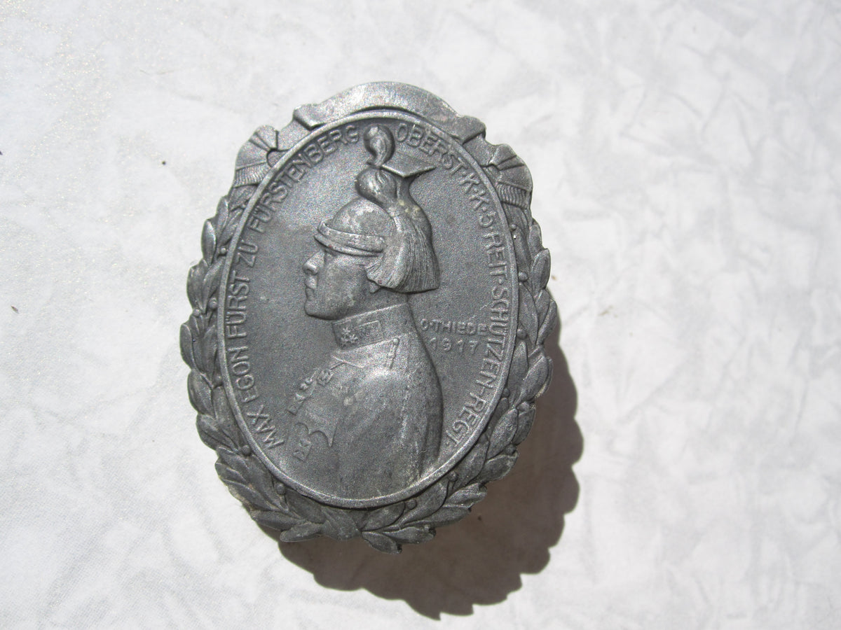 Erinnerungsabzeichen an Fürst Max Egon von Fürstenberg Österreich