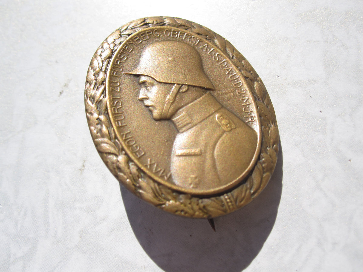 Erinnerungsabzeichen an Fürst Max Egon von Fürstenberg Preußen