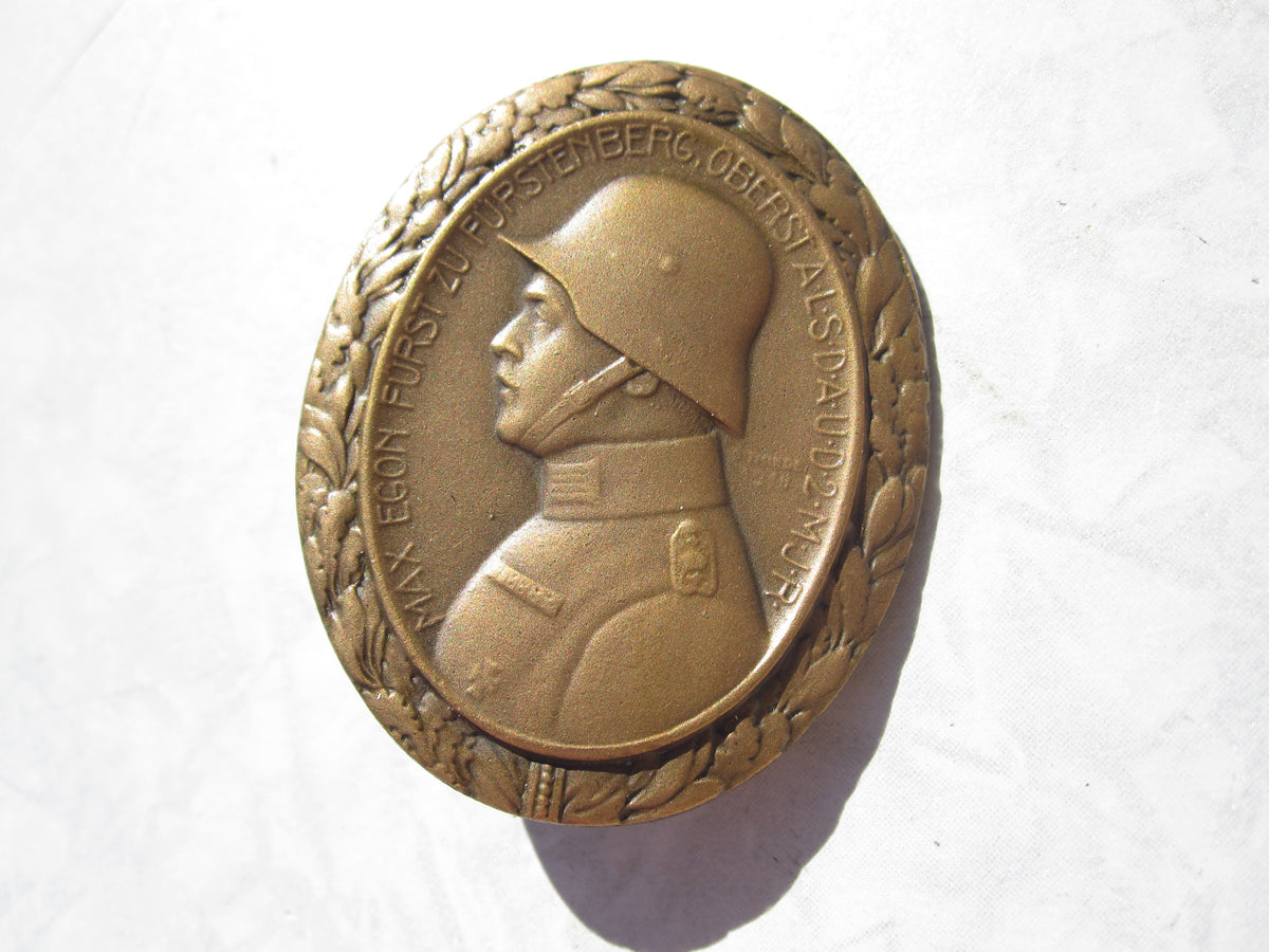 Erinnerungsabzeichen an Fürst Max Egon von Fürstenberg Preußen