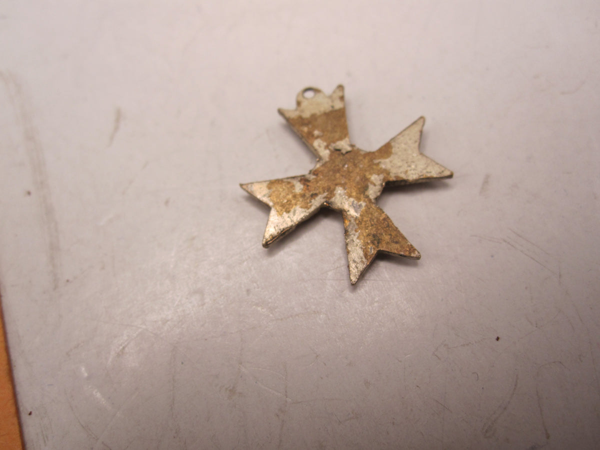 H.W.  -  - Miniatur Ritterkreuz des Kriegsverdienstkreuz 1939 Modell / Ausführung 1957