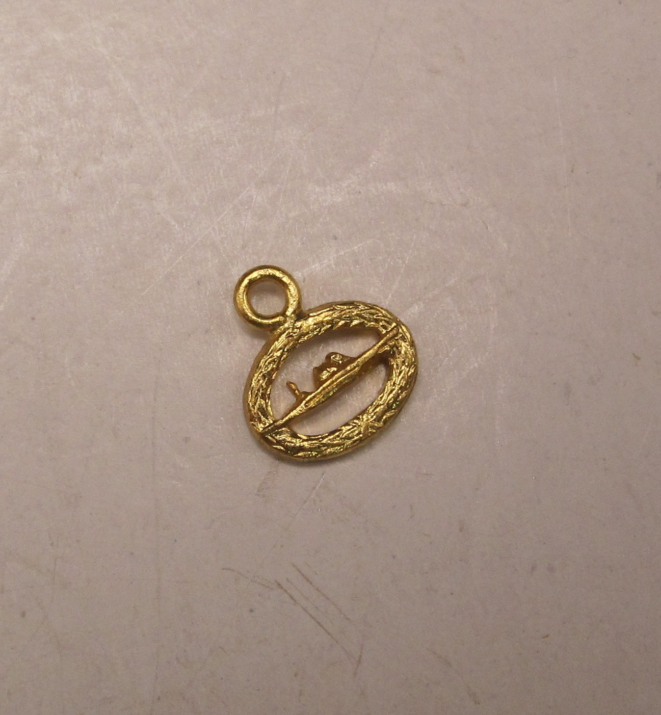 H.W.  -  - Miniatur U-Boot Abzeichen der Kriegsmarine Modell / Ausführung 1957