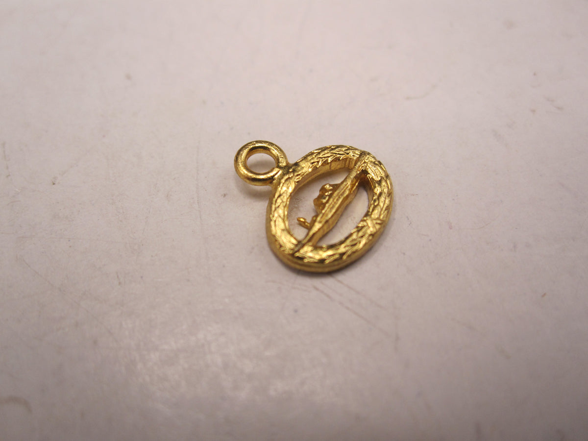 H.W.  -  - Miniatur U-Boot Abzeichen der Kriegsmarine Modell / Ausführung 1957