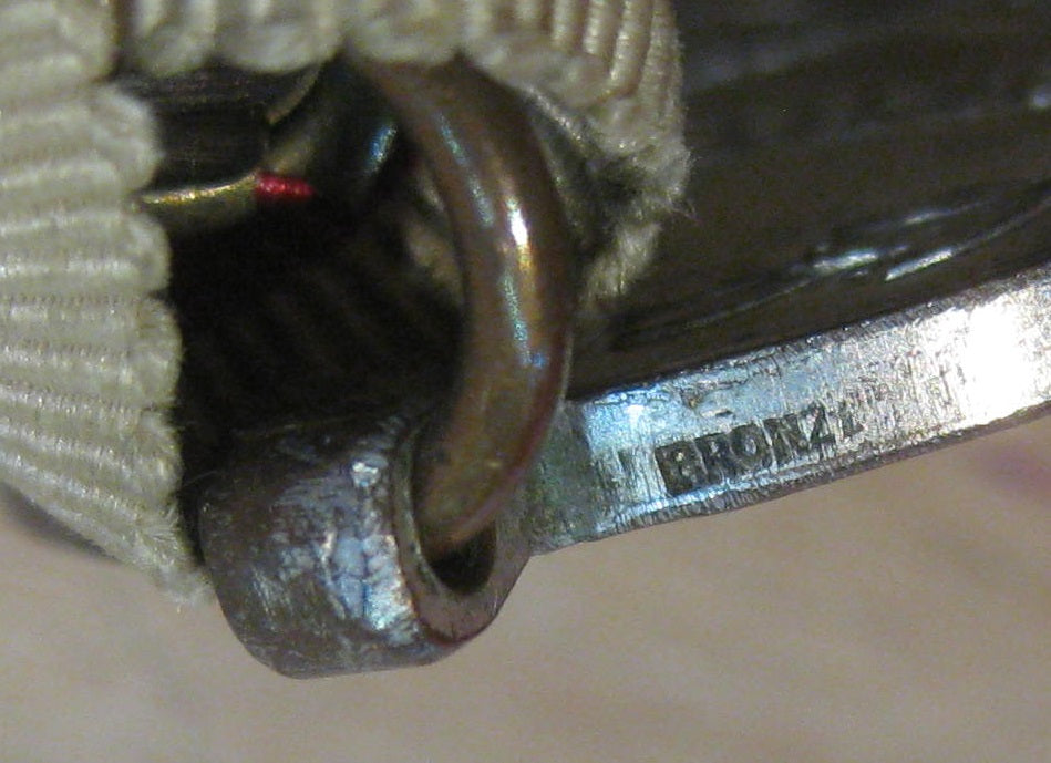 H.W. kleine silberne Tapferkeitsmedaille Variante MIT RANDPUNZE Medaille Österreich 1914